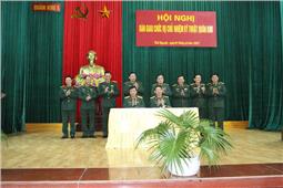 Bàn giao chức trách, nhiệm vụ Chủ nhiệm Kỹ thuật Quân khu